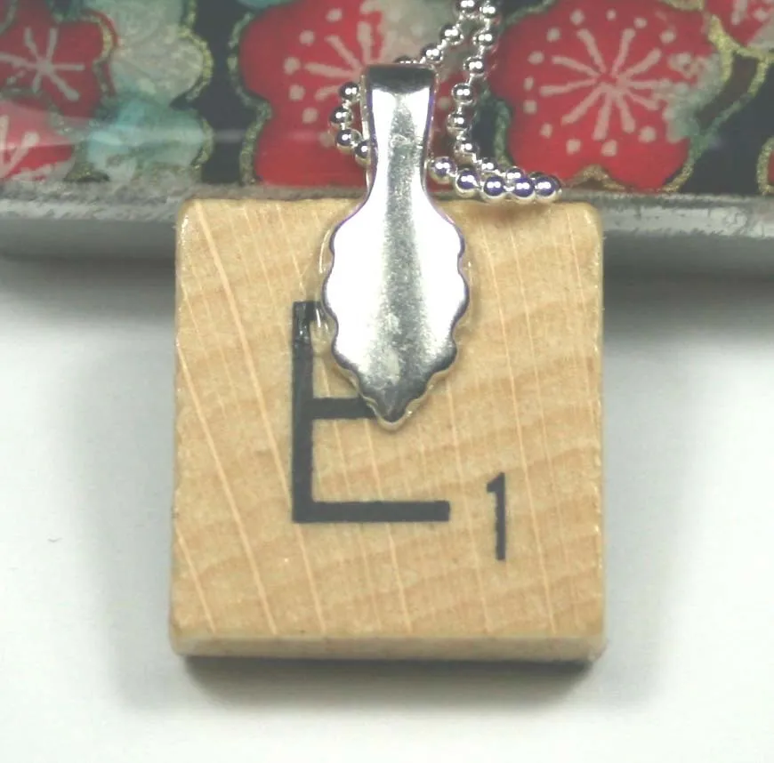 A Scrabble Tile Pendant and Teeny Tiny Tin Sakura Cherry