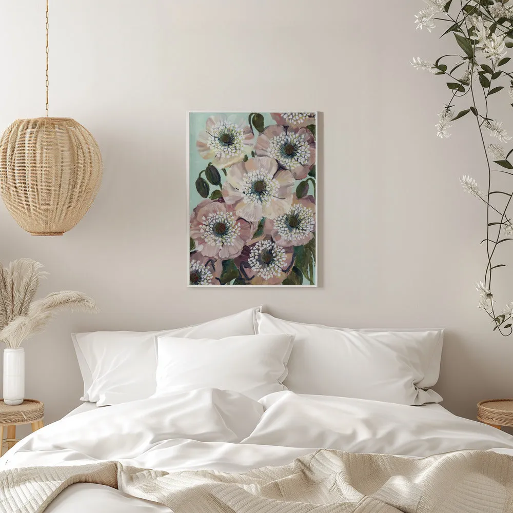 Achara bouquet - Stretched Canvas, Poster or Fine Art Print