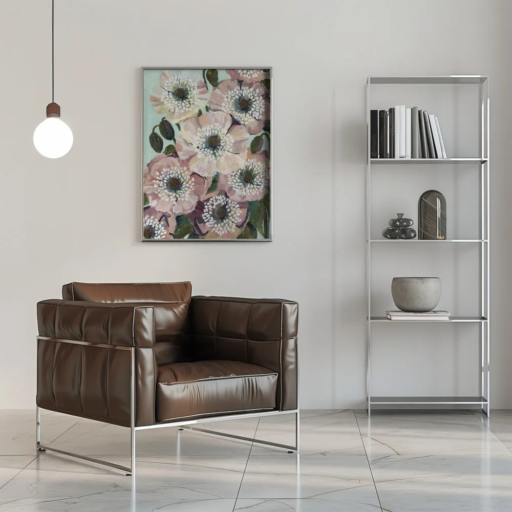 Achara bouquet - Stretched Canvas, Poster or Fine Art Print