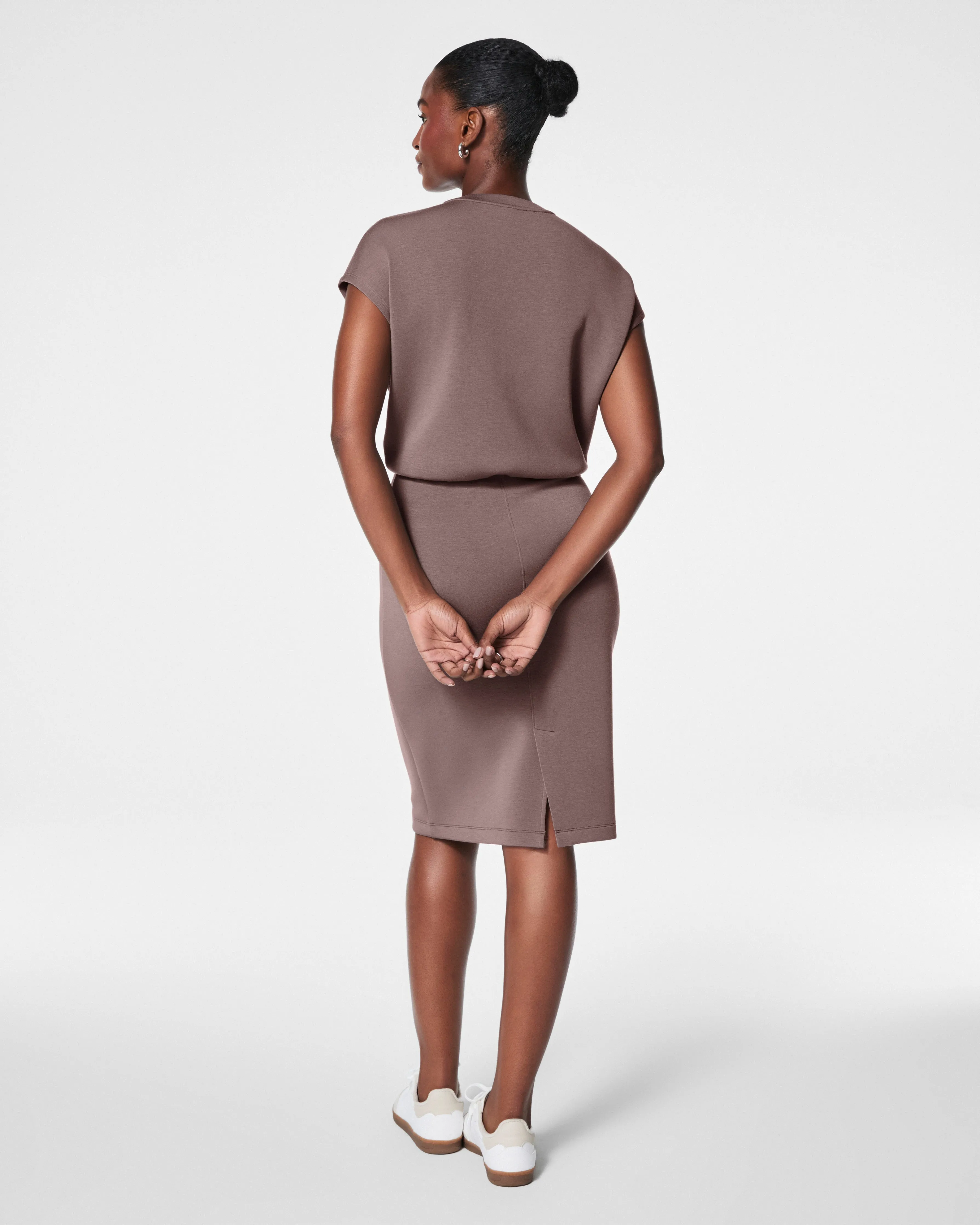 AirEssentials Gathered Waist Dress
