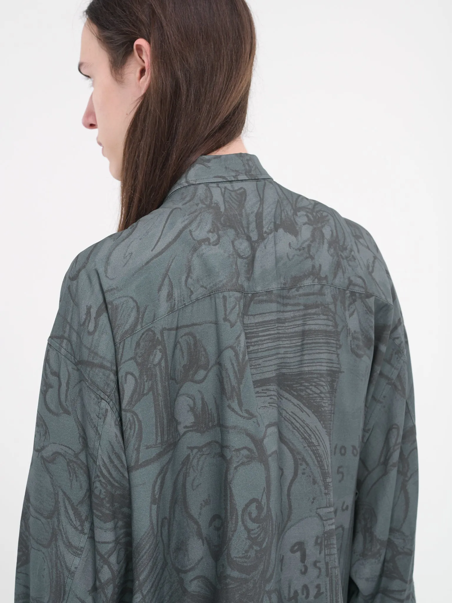 Alda's Twisted Shirt (R28013913-39-GREEN)