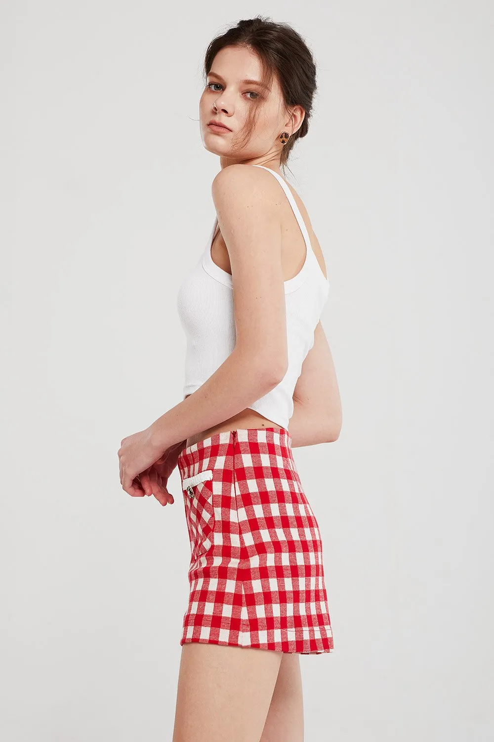 Alexa Gingham Shorts