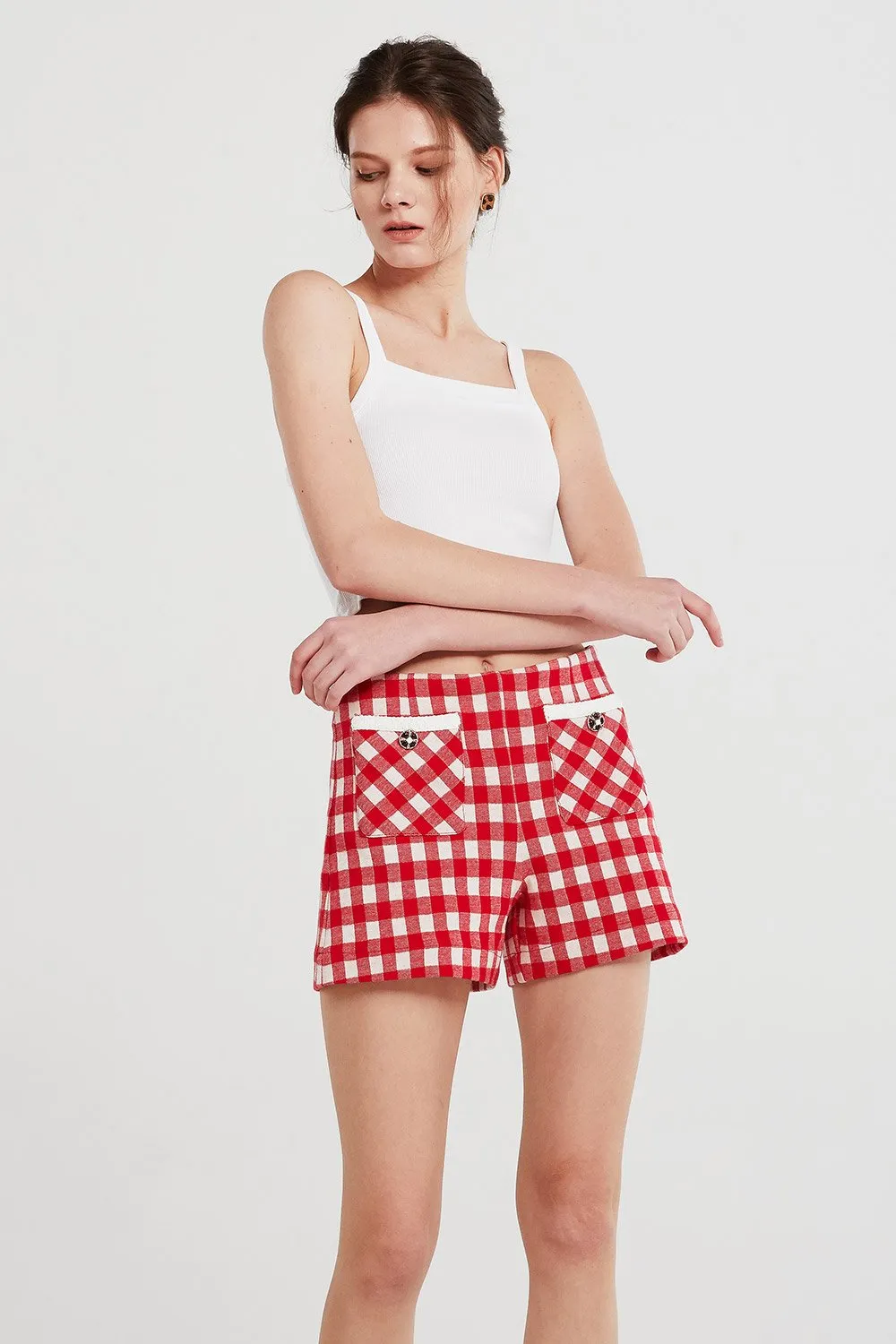 Alexa Gingham Shorts