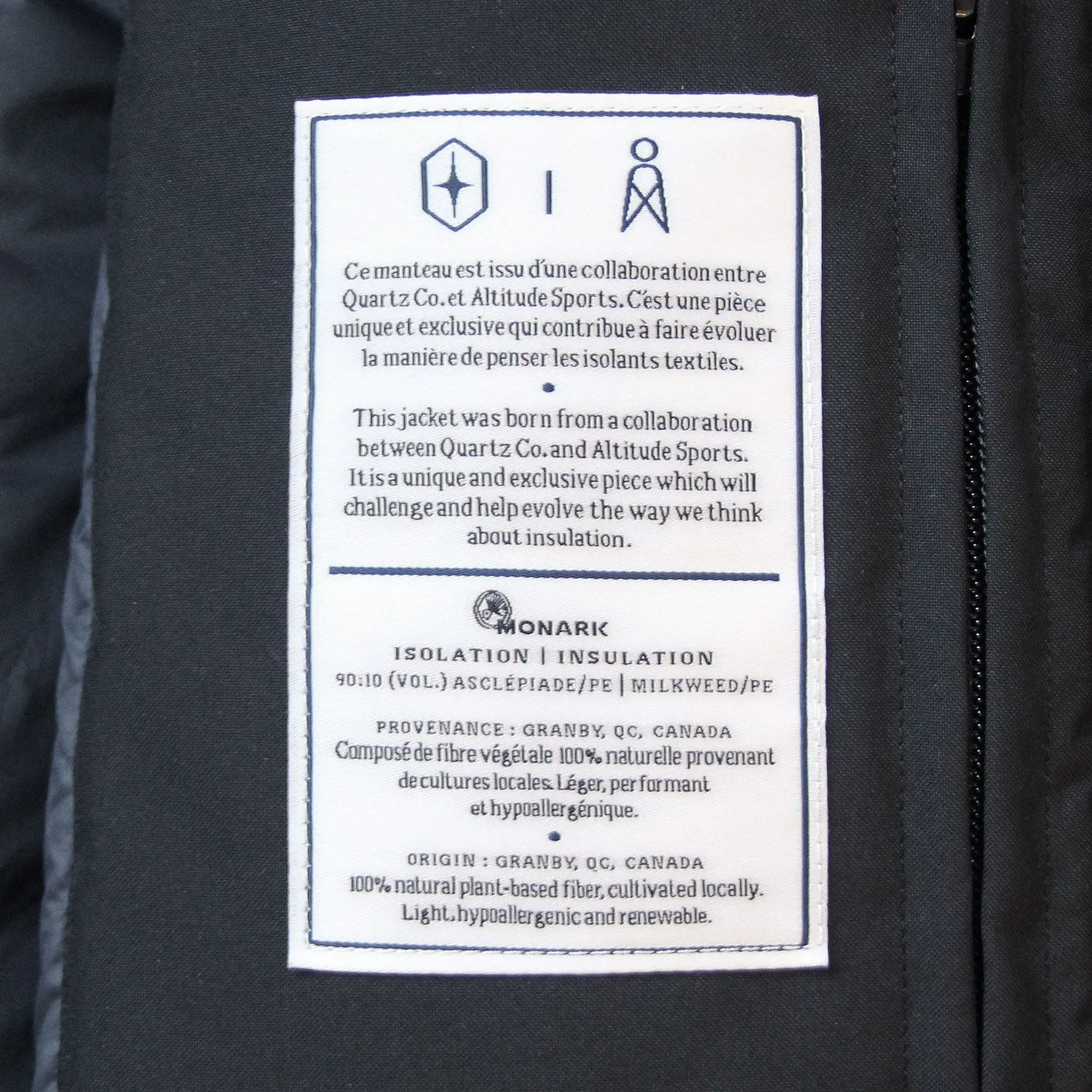 Altitude Sports X Quartz Co. Men's Labrador Milkweed Parka|-|Altitude Sports X Quartz Co. Parka en Asclépiade Labrador Homme