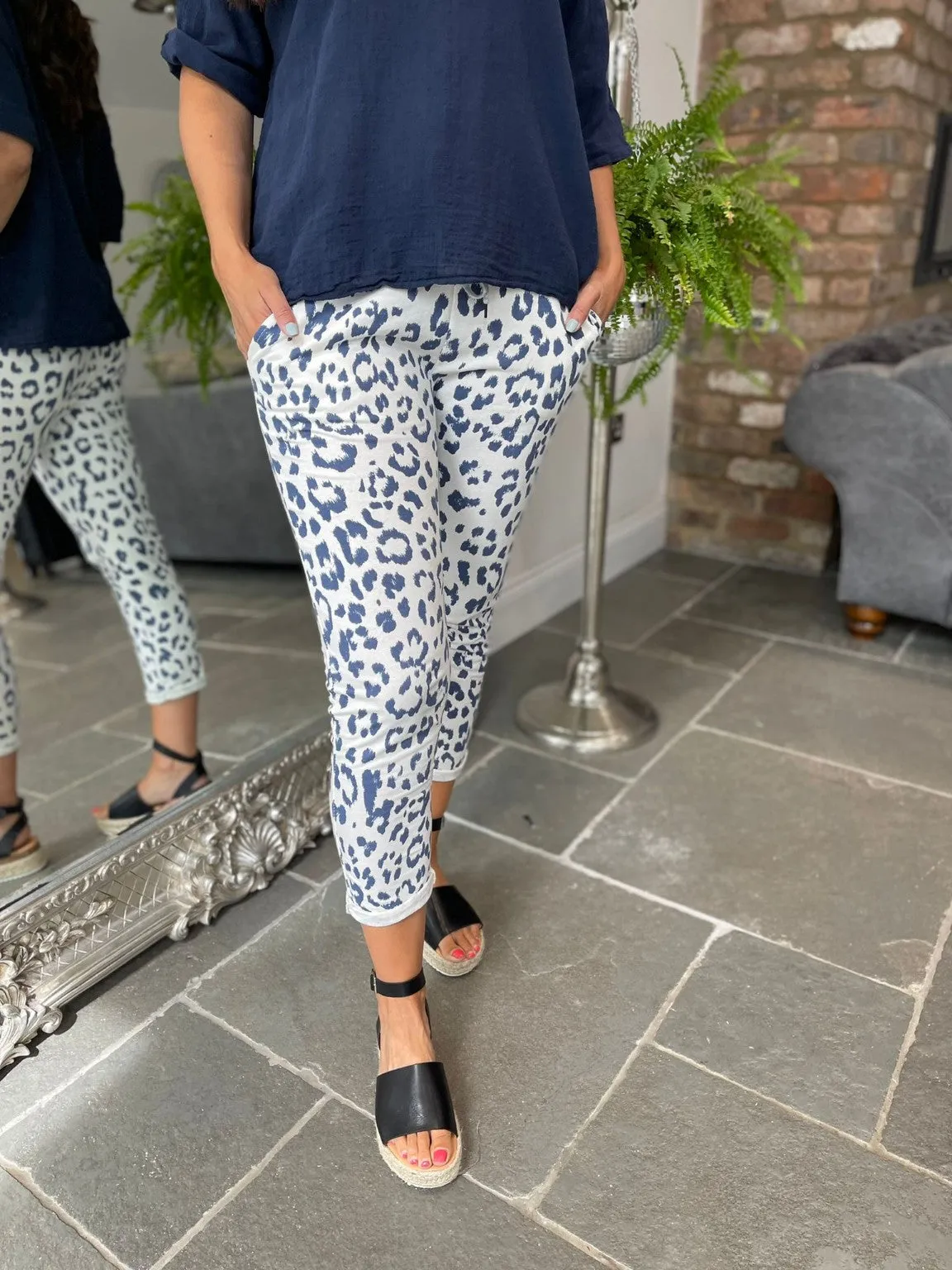Animal Print Joggers Samira