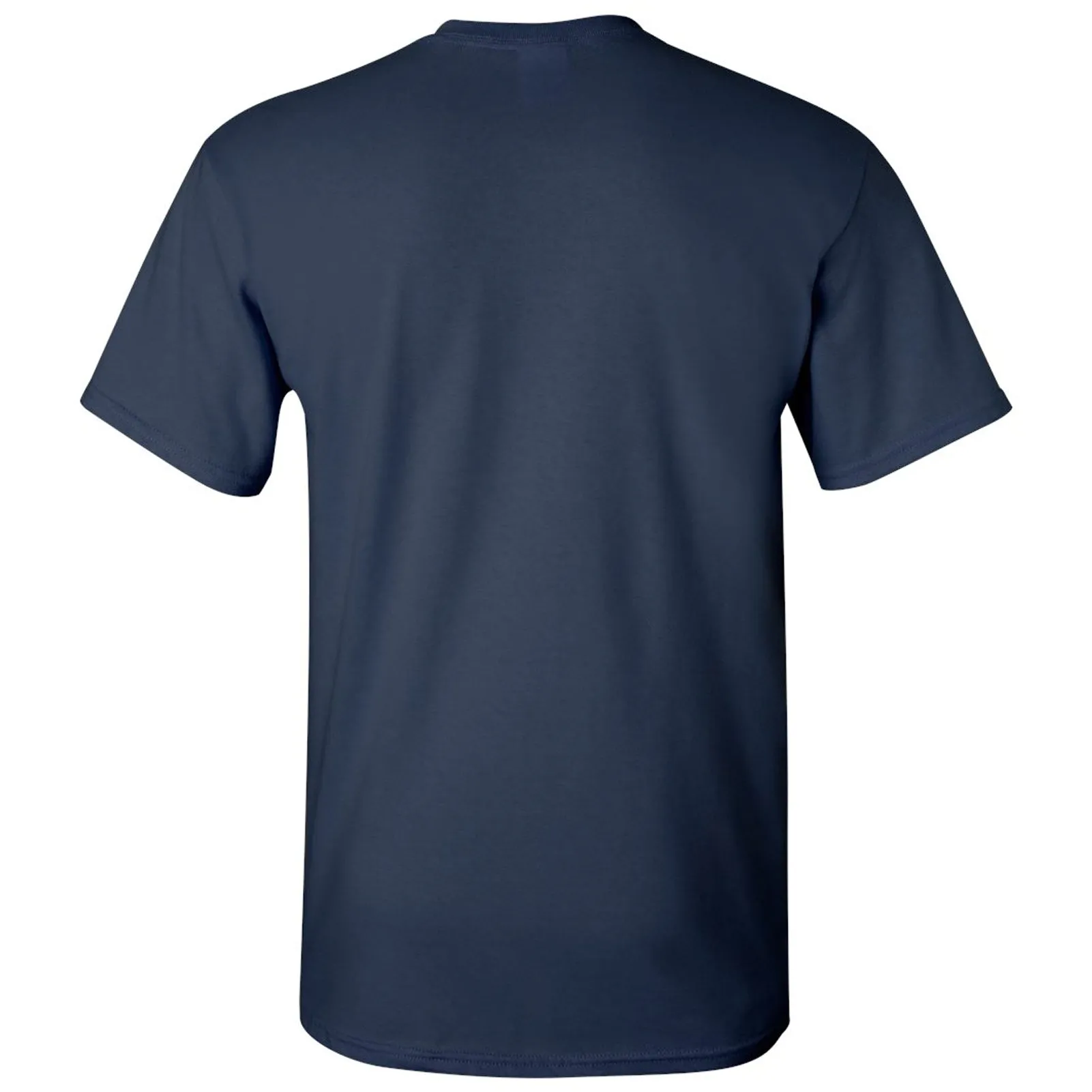 Belmont University Bruins Arch Logo  Basic Cotton Short Sleeve T Shirt - Navy
