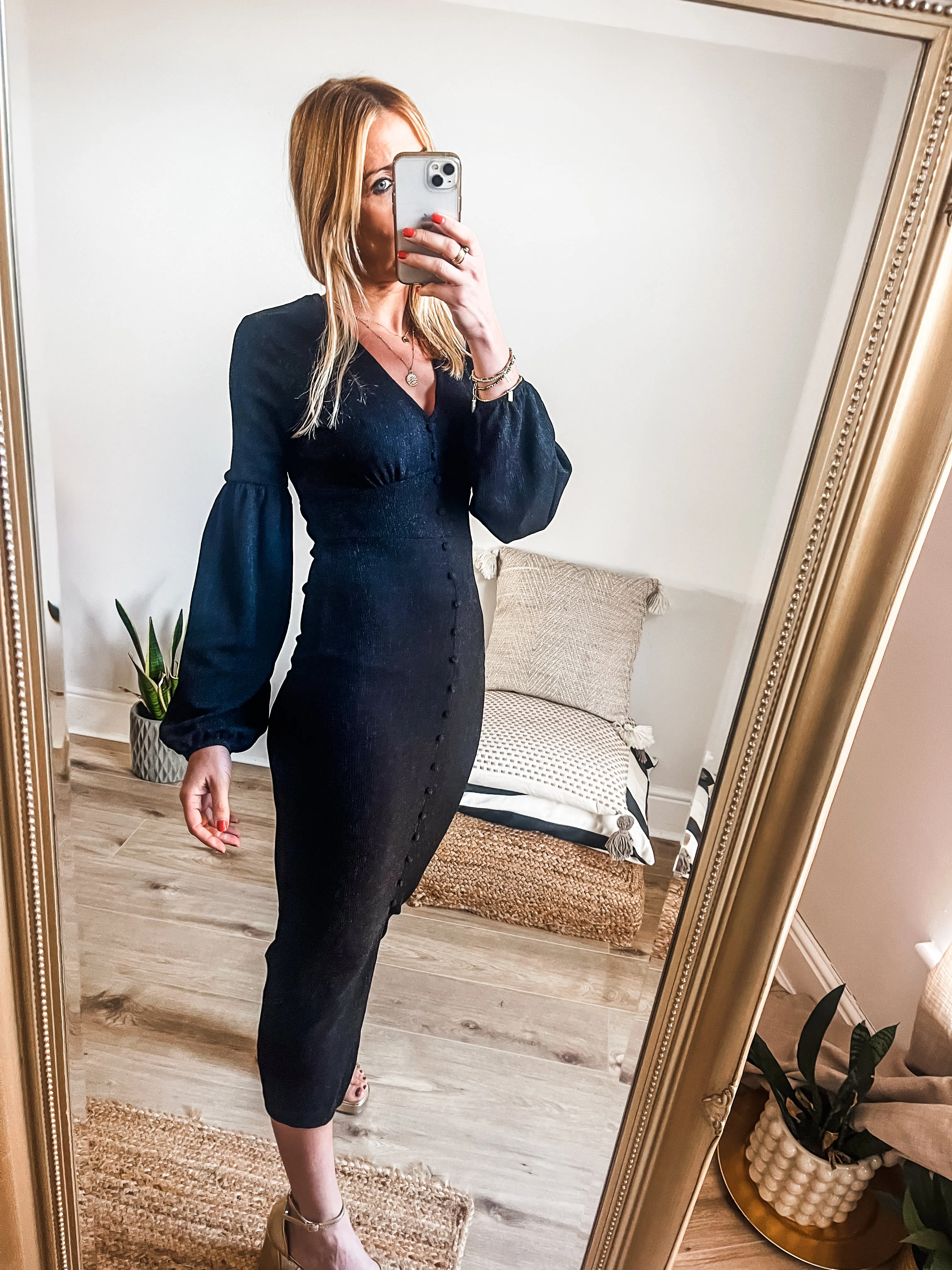 b.young Stily Midi Dress PREMIUM BRAND
