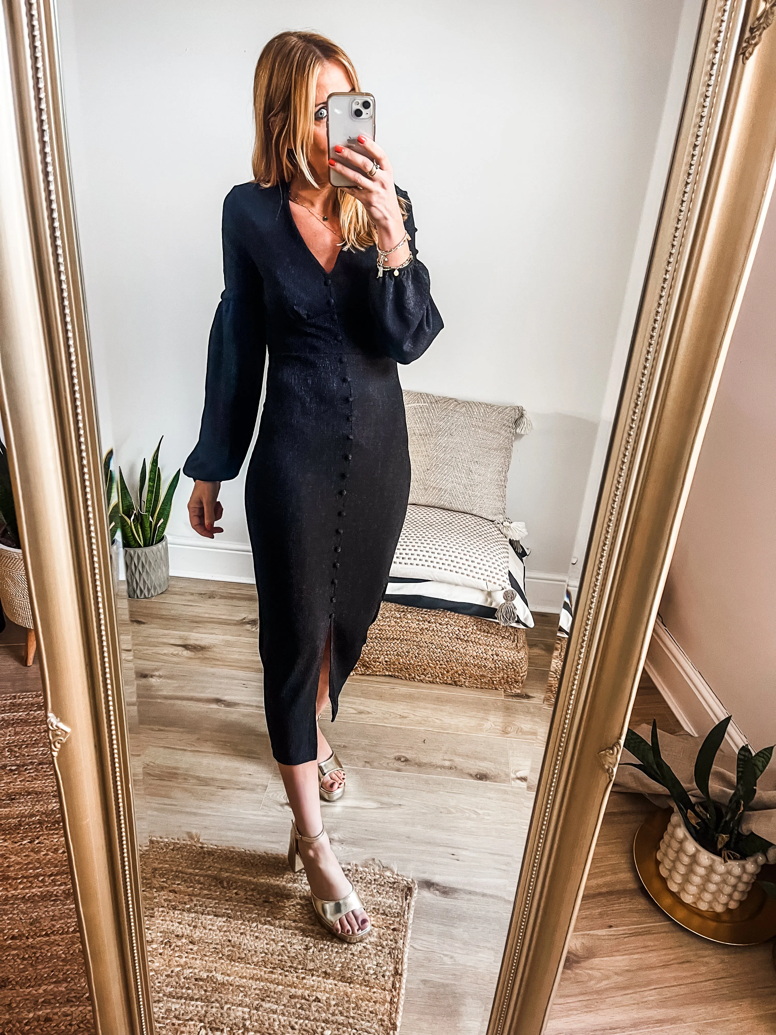 b.young Stily Midi Dress PREMIUM BRAND