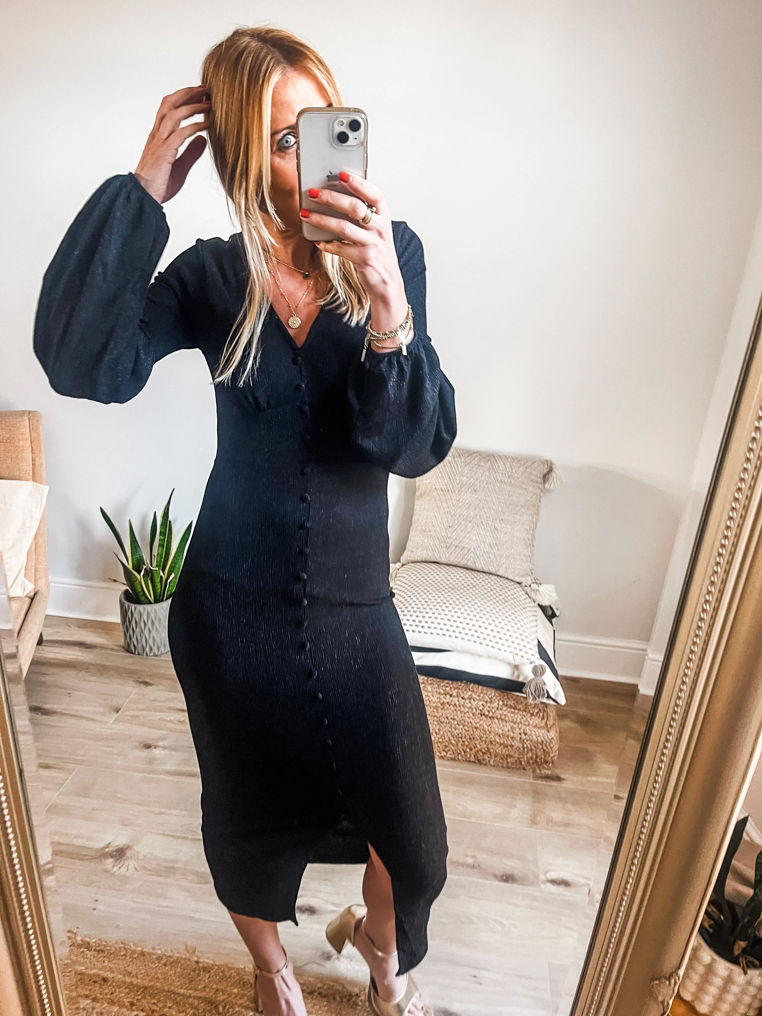 b.young Stily Midi Dress PREMIUM BRAND