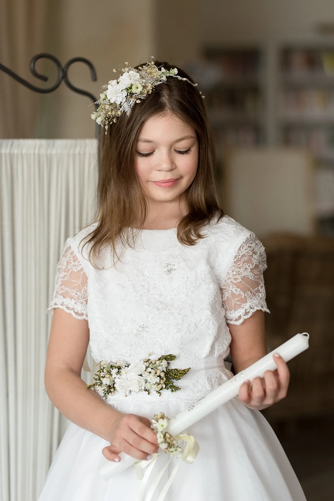 Communion flower belt