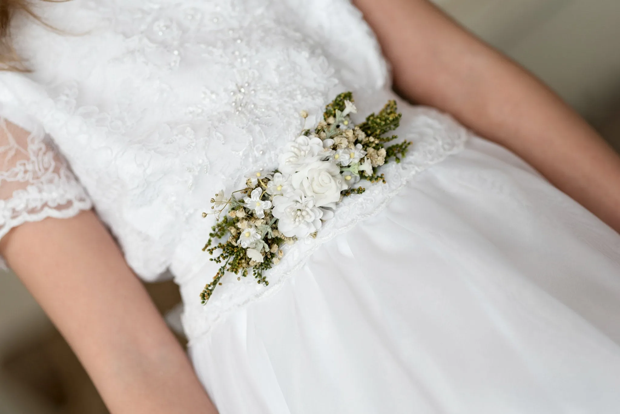 Communion flower belt