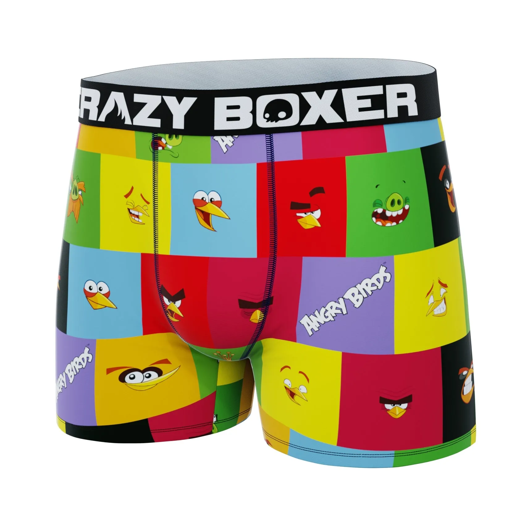CRAZYBOXER Angry Birds Men's Boxer Briefs