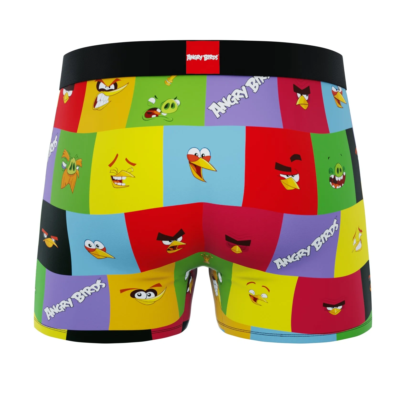 CRAZYBOXER Angry Birds Men's Boxer Briefs