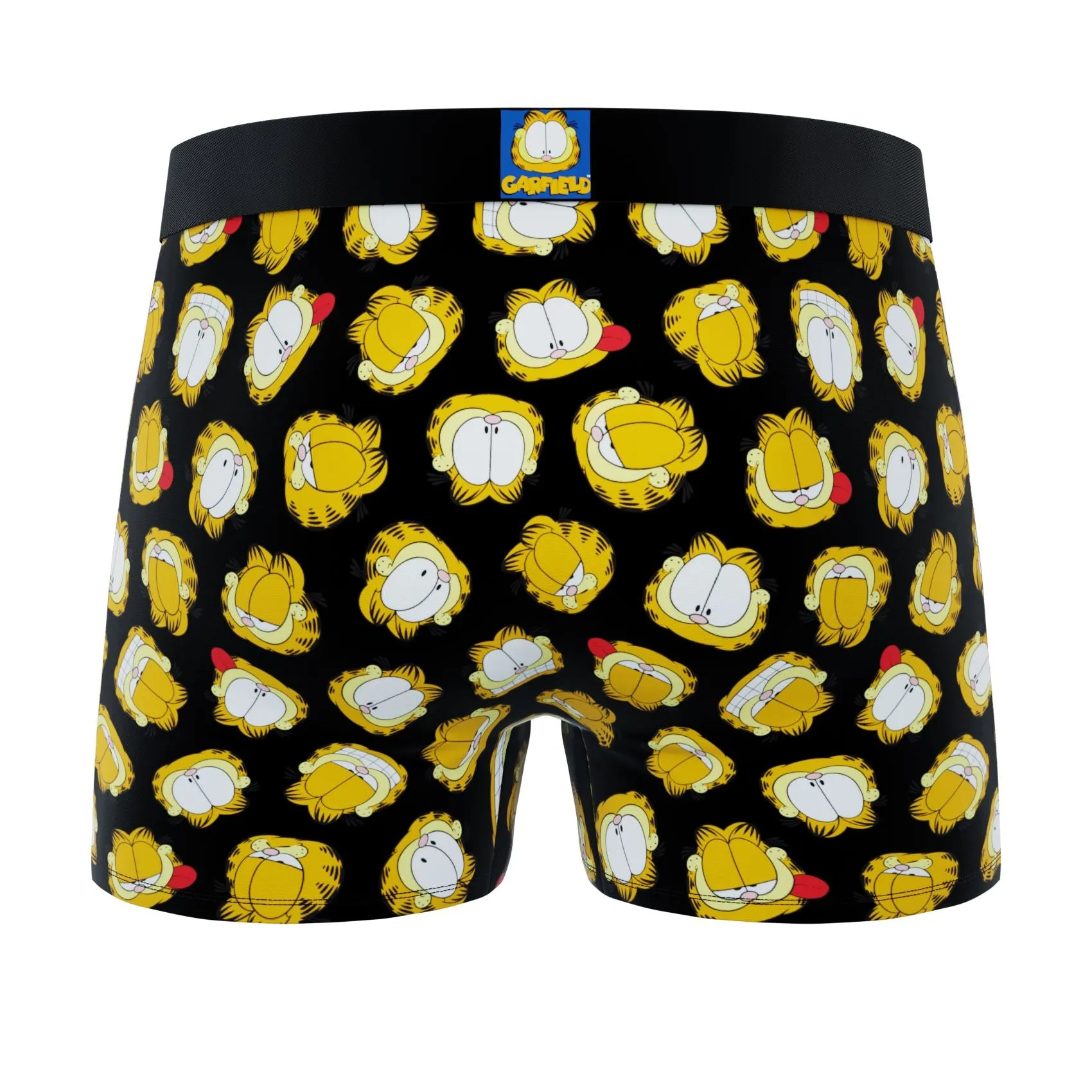 CRAZYBOXER Garfield Faces Mondays Men's Boxer Briefs (2 pack)