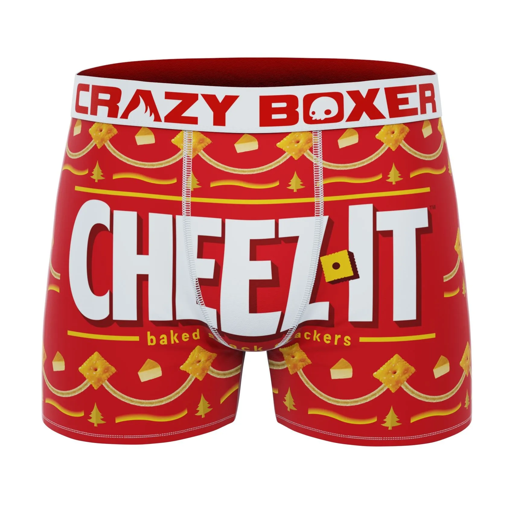 CRAZYBOXER Kellogg's Frosted Flakes and Froot Loops Men's Boxer Briefs (5 Pack)