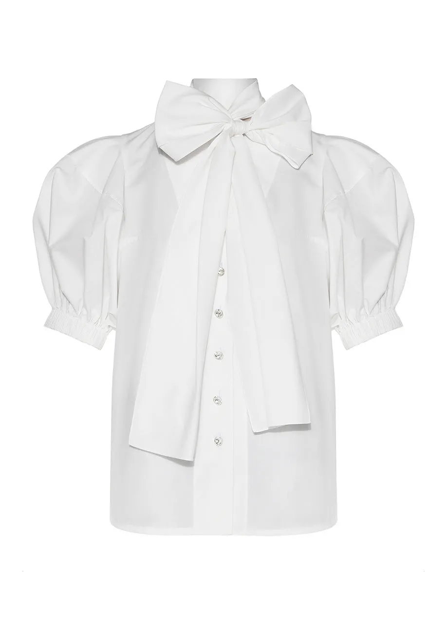 DAISY PUFF SLEEVES SHIRT