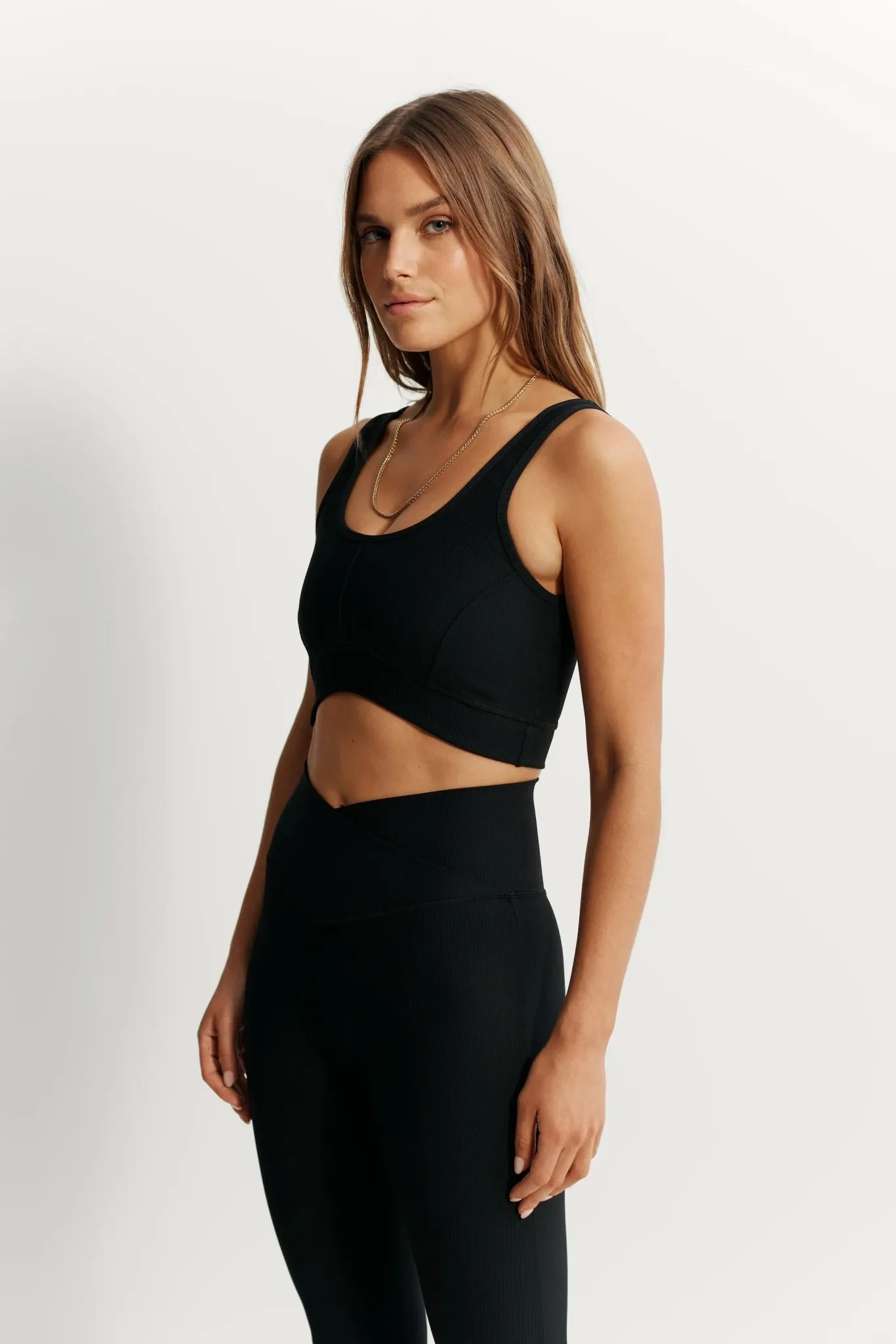 EcoRib V-Waist Split Flare