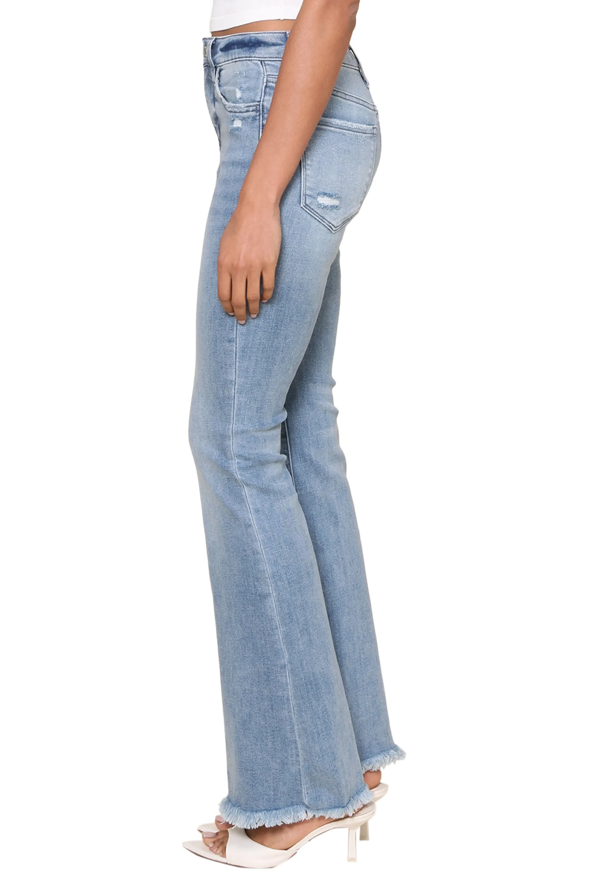 Excel High Rise Flare Jeans