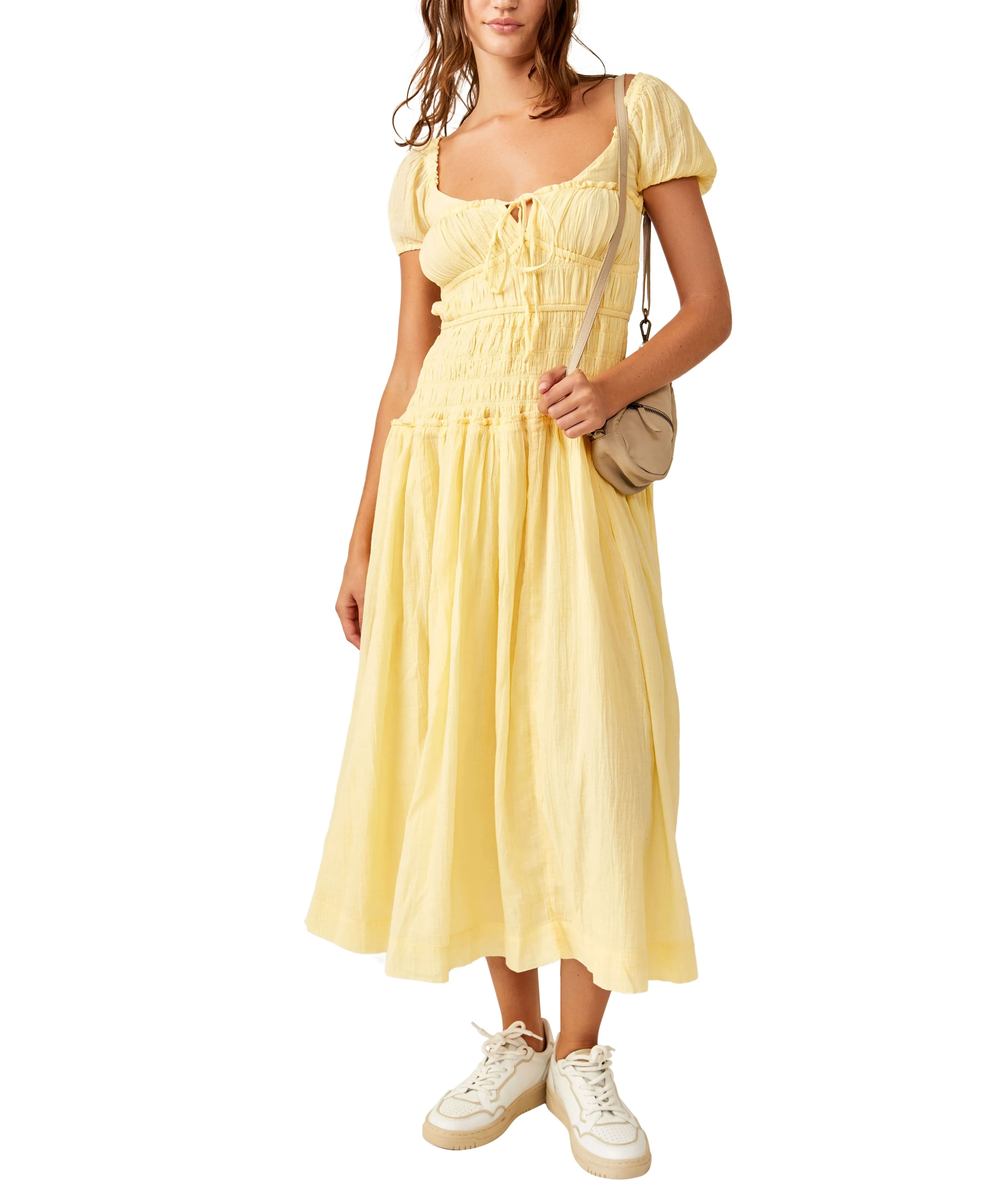 Feeling Bonita Midi Dress - Pineapple Slices