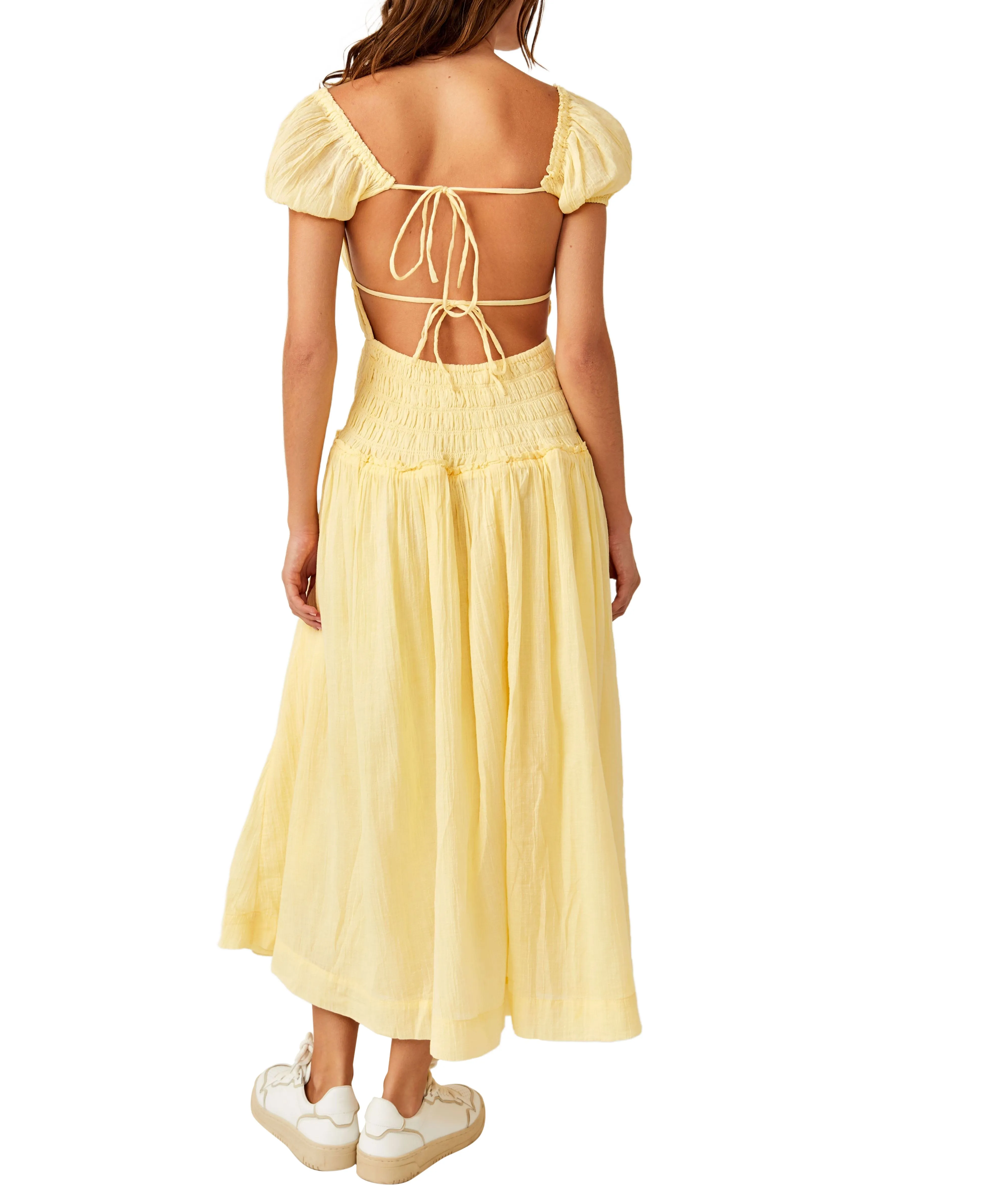 Feeling Bonita Midi Dress - Pineapple Slices
