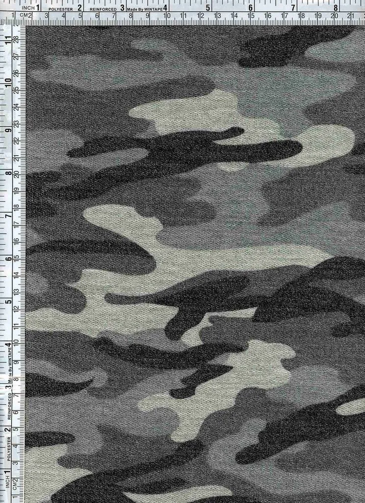 FRENCH TERRY CAMO PRINT ON LOOP SIDE [NF00033-012]