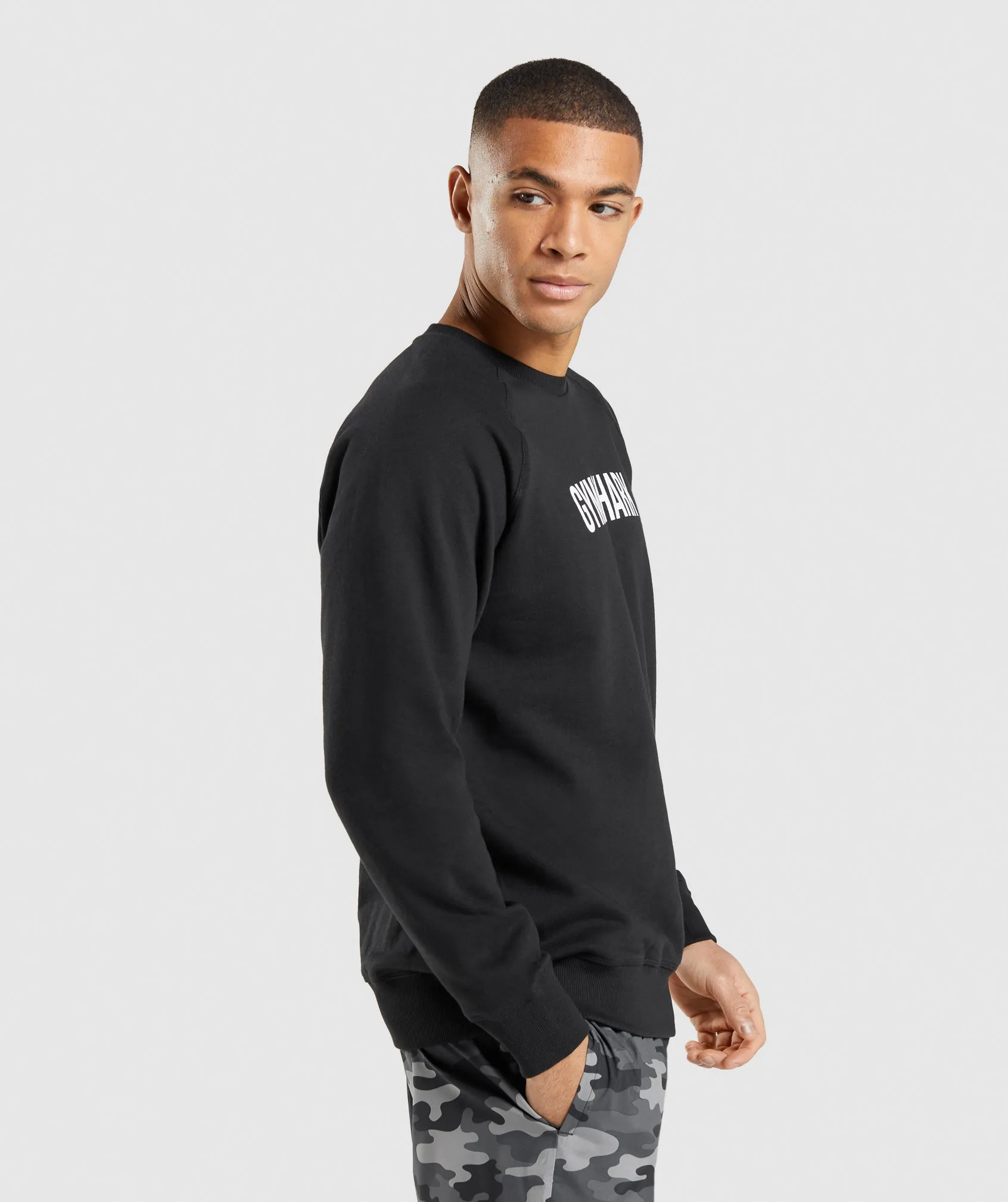 Gymshark Apollo Crew - Black