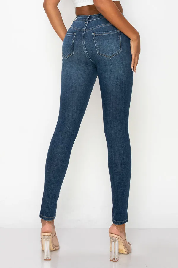 Harper - High Rise Destructed Skinny