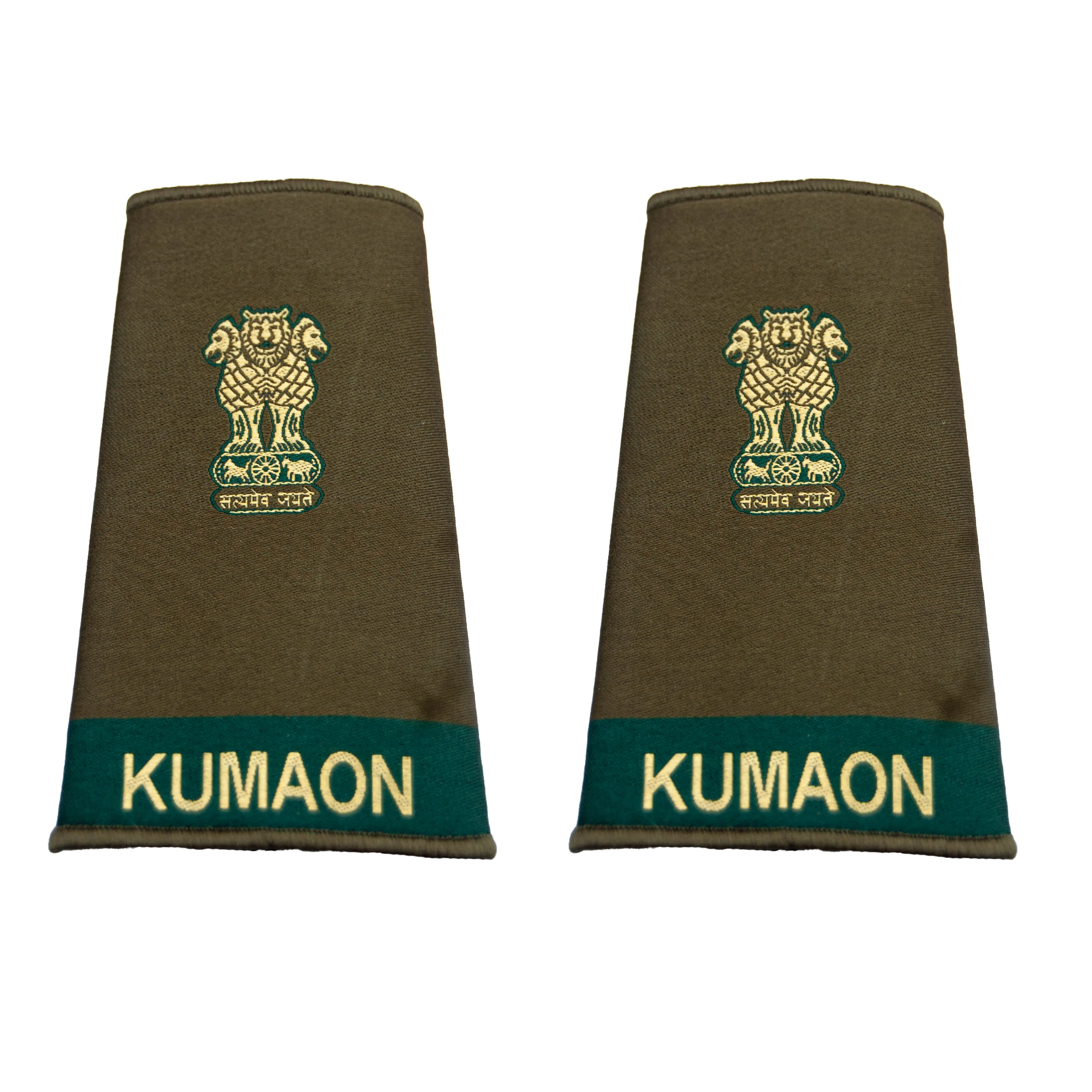 Indian Army Rank Epaulettes - Kumaon Regiment