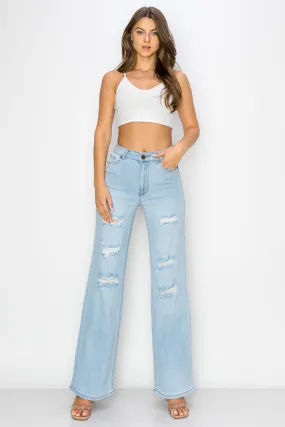 LM-042 WIDE LEG JEANS LIGHT