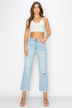 LM-044 WIDE LEG JEANS LIGHT
