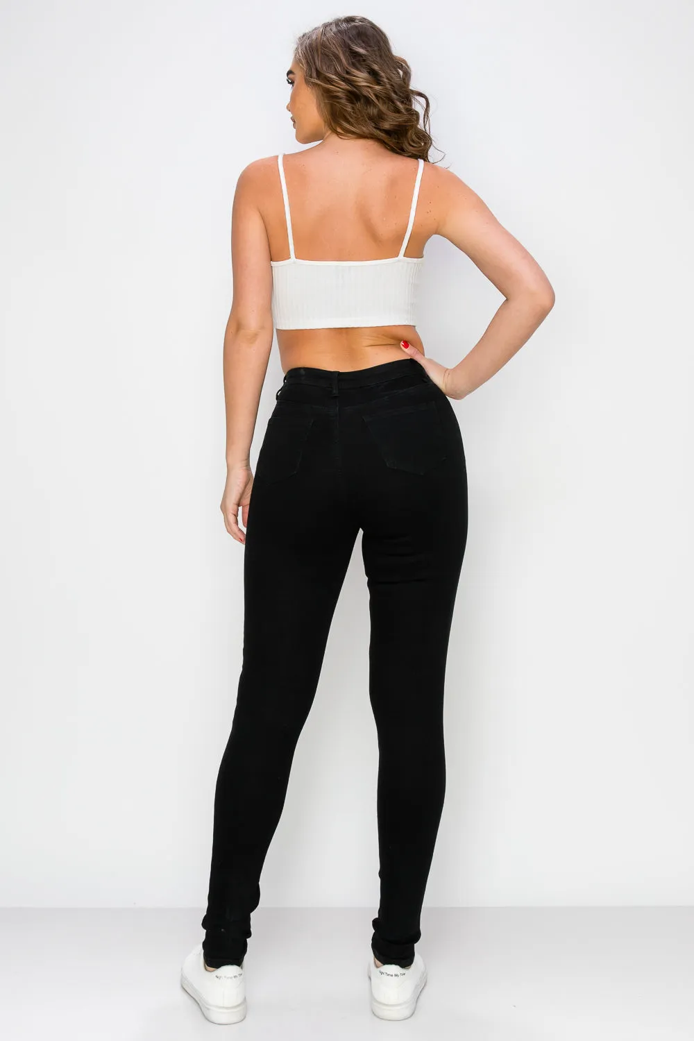 LO-207 RIPPED SKINNY DENIM