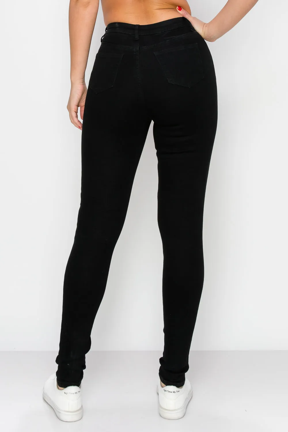 LO-207 RIPPED SKINNY DENIM