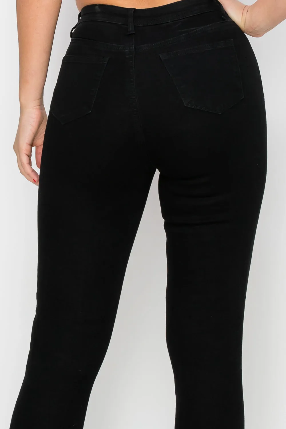 LO-207 RIPPED SKINNY DENIM