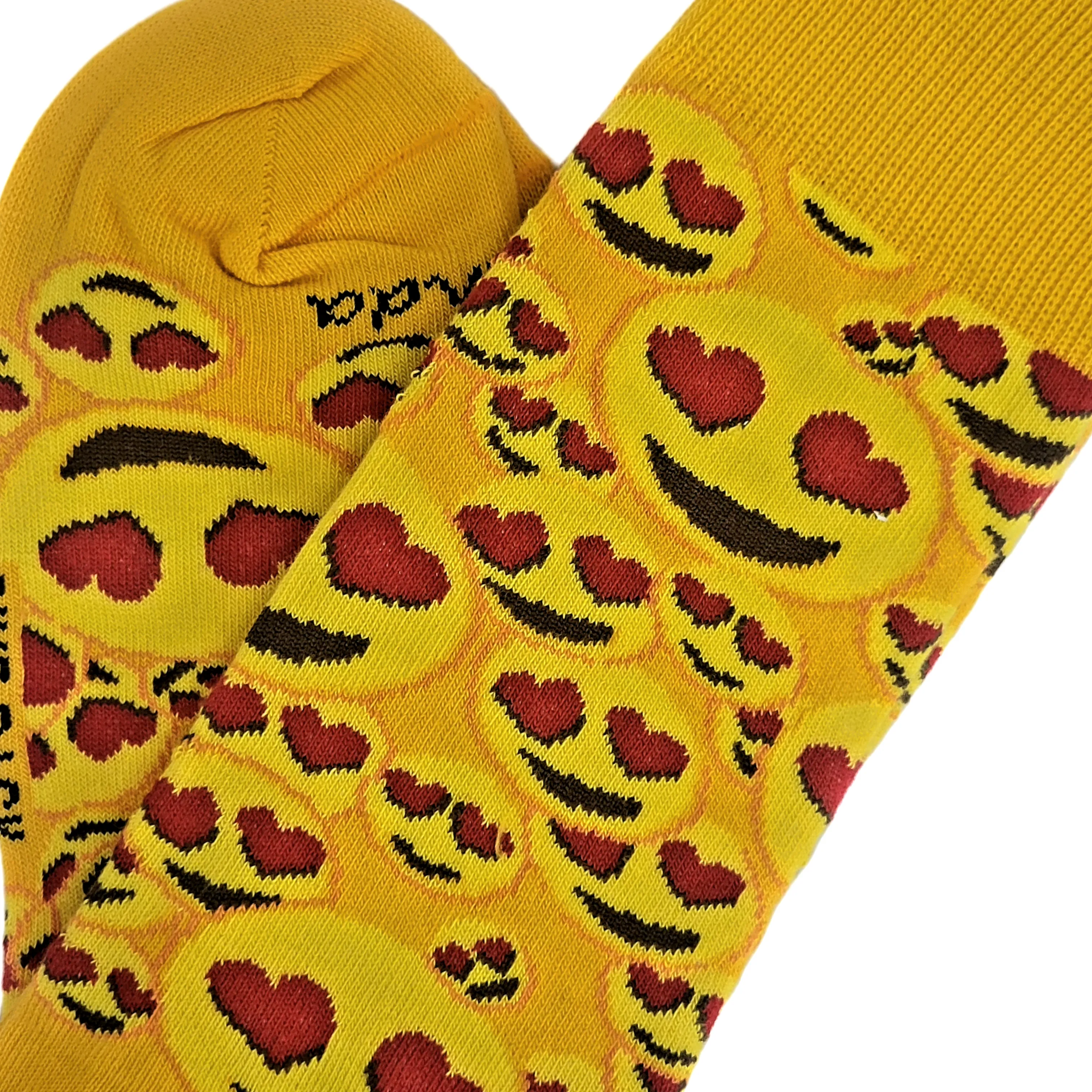 Love Eye Emoji Patterned Socks from the Sock Panda (Adult Medium - Women's Shoe Sizes 5-10)