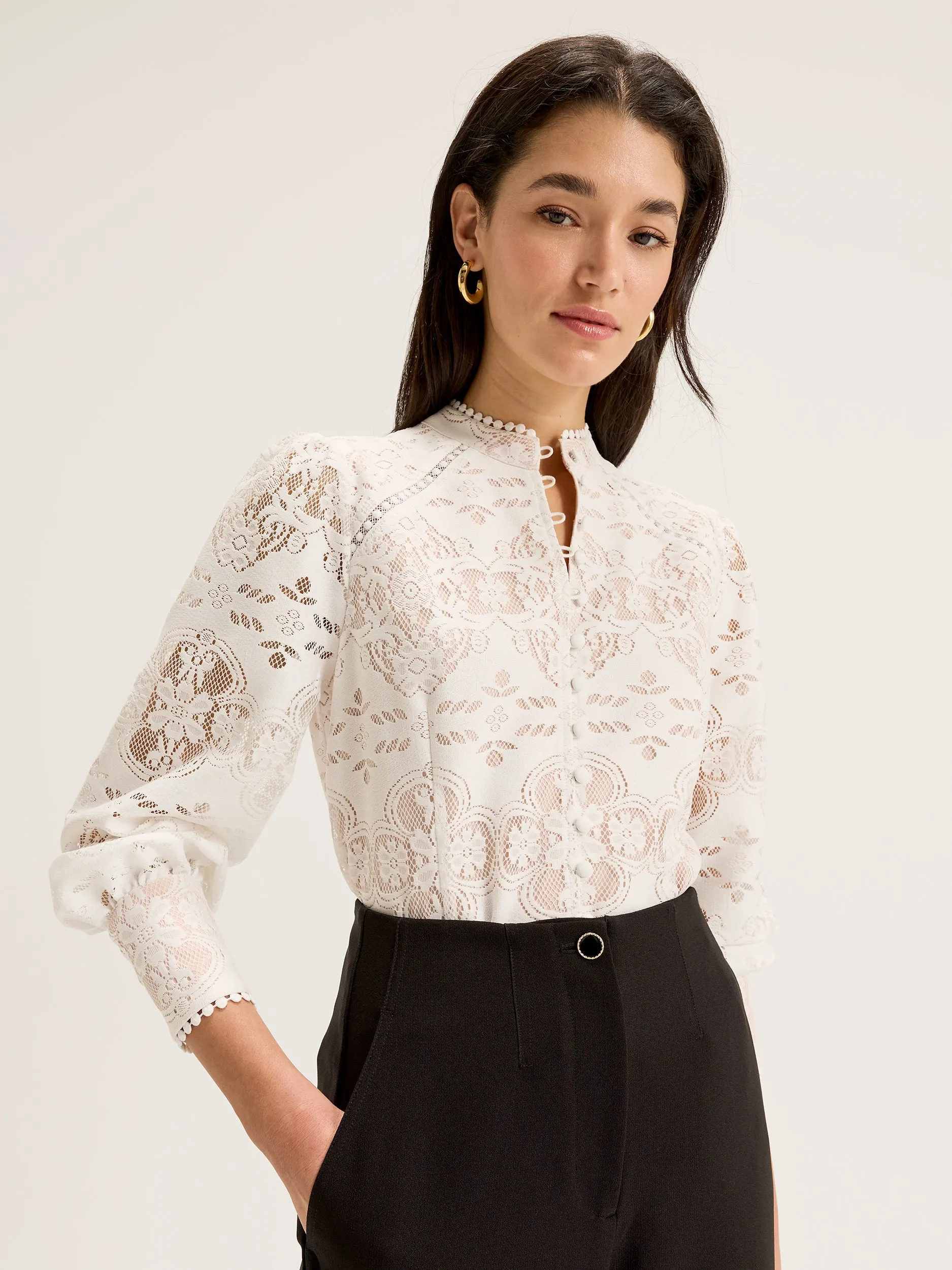 Nostalgia Lace Blouse