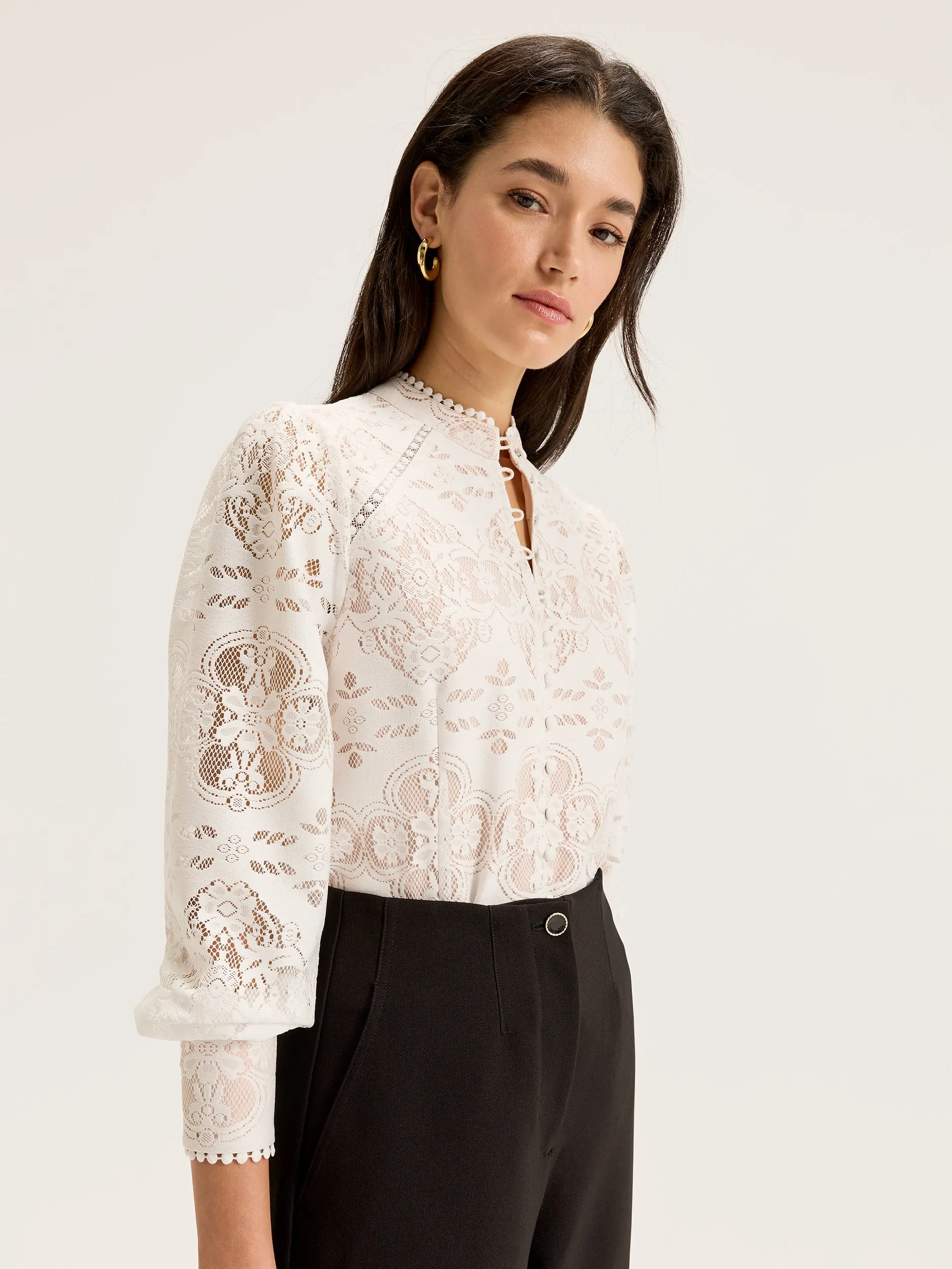 Nostalgia Lace Blouse