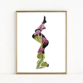 "Cactus Flower" (Duchess of the Desert) - Fine Art Print
