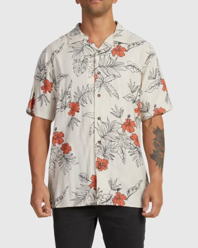 RVCA Hand Drawn S/S Shirt