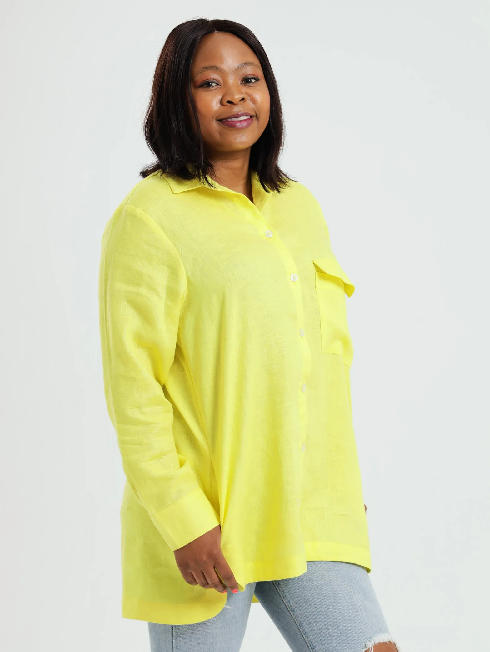 Syringa Shirt- Lemon