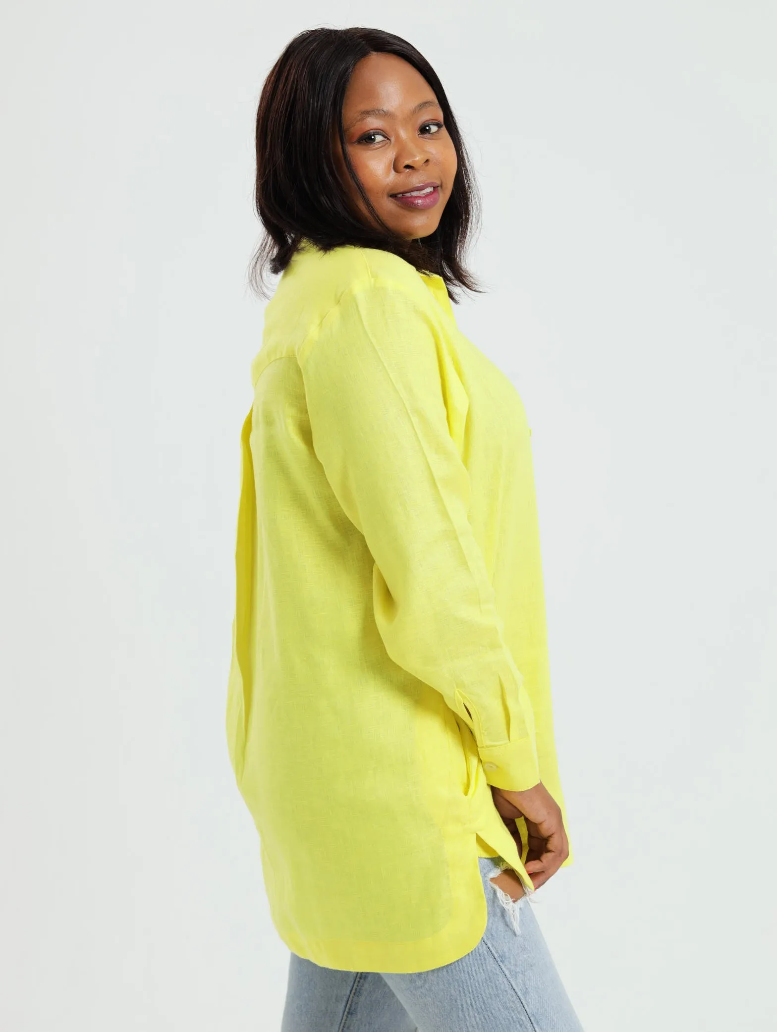 Syringa Shirt- Lemon