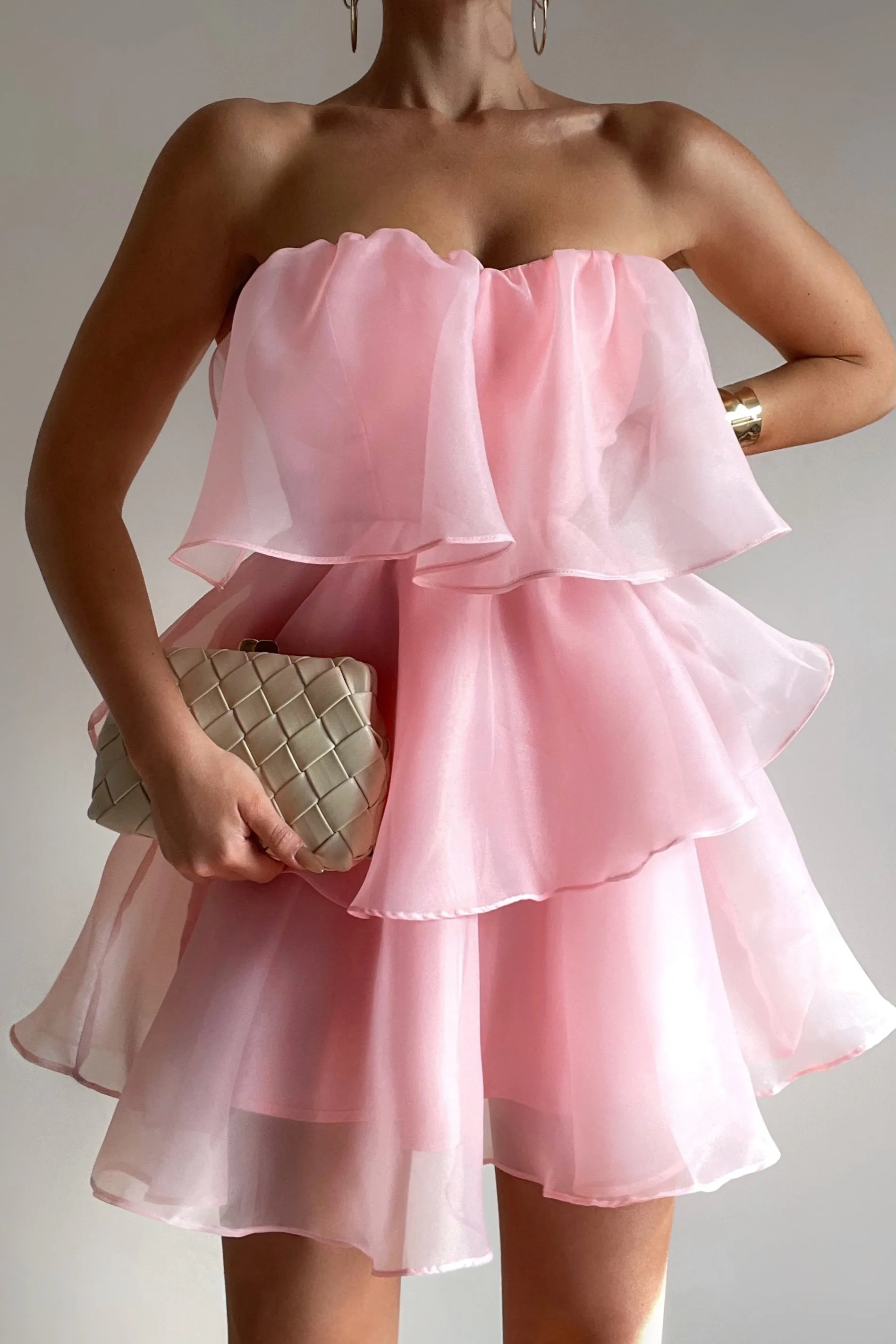 Tiana Mini Dress - Pink